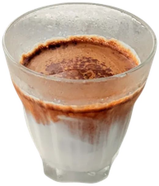 Bang Kok at Sway CNX: espresso, milk, sway special chilled cream